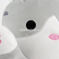 Игрушка-подушка "Котенок" 67см серый 6483/СР/67 2322524 от магазина "Карандаш"