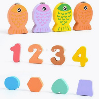 Картинка Игра логическая "Рыбалка-Пирамидка-Пазл" 48,5х19,5см 27 деталей дерево XJ4129 от магазина "Карандаш" Игра логическая "Рыбалка-Пирамидка-Пазл" 48,5х19,5см 27 деталей дерево XJ4129 от магазина "Карандаш"