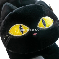 Игрушка-подушка "Кот Батон" 90см черный BW2568 от магазина "Карандаш"