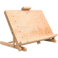 Мольберт настольный с регулятором угла наклона, с планшетом, высота 36-64см Сонет 1591263-5 от магазина "Карандаш"