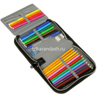 Ранец с наполнением 38х32х23см "J-flex, Dakar" (пенал 27 предметов, мешок для обуви) 21311-51 от магазина "Карандаш"