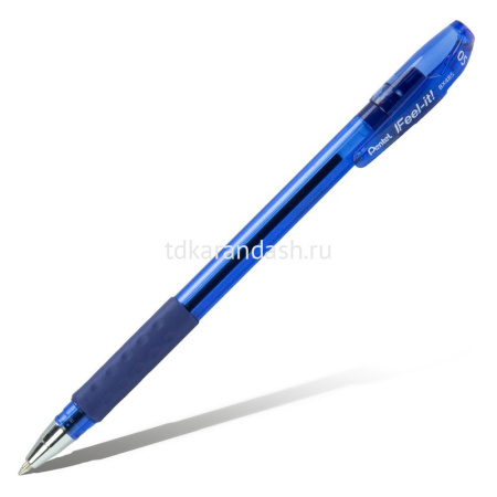 Ручка шариковая "Feel it!" 0,5мм синяя металлический наконечник, 3-х гранная зона захвата BX485-C