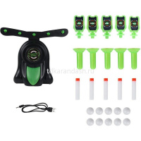 Набор "Пистолет с мишенью и патронами" 35х25см пластик (USB) 2016516 от магазина "Карандаш"