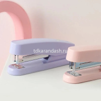 Степлер №24/6,26/6 25л "Macaron" пластик, пастельный фиолетовый E0402F от магазина "Карандаш"
