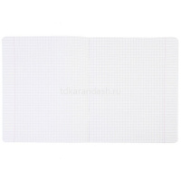 Тетрадь А5 12л клетка "Голубая" на скобе, пластиковая обложка 12Т5В1/083405 от магазина "Карандаш"