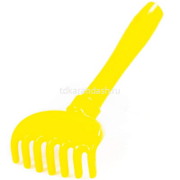 Грабли малые №5 19х8см пластик 4 цвета 4666 от магазина "Карандаш"