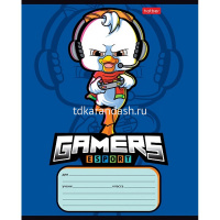 Тетрадь А5 12л линия "Геймеры" на скобе 5 дизайнов 12Т5В2/088959 от магазина "Карандаш"