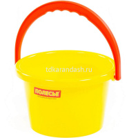 Ведро 15х15х10см ассорти, пластик 0484 от магазина "Карандаш"