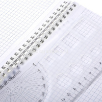 Тетрадь А4 96л клетка "Liine neon. Зеленая" на спирали, пластиковая обложка с разделителями 081705 от магазина "Карандаш"