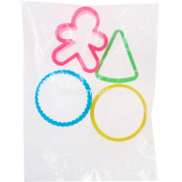 Тесто для лепки 12 цветов 27гр. (324г) "Кроха. Пирожное" (формочки, скалка, стек,тарелка) 32С 2126-0 от магазина "Карандаш"