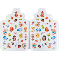 Альбом для рисования с наклейками 195х276мм 32л "Мишка" на скобе 100г/м2 381967 от магазина "Карандаш"