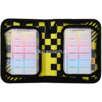 Пенал "Влад А4" 20х14х3см прямоугольный одностворчатый, 2 откидные планки, ткань /079797 от магазина "Карандаш"