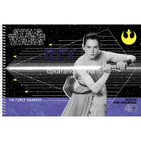 Альбом для рисования А4 40л "Звездные войны" на спирали, перфорация на отрыв 40А4Всп/056966 от магазина "Карандаш"