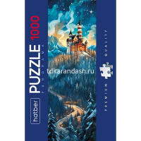 Пазлы 1000 эл. "Premium. Панорама. Зимний замок" 33х96см 1000ПЗ2_30726/084468 от магазина "Карандаш"