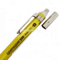 Карандаш автоматический профессиональный "Graphgear 300" 0,9мм корпус желтый PG319-TGX от магазина "Карандаш"