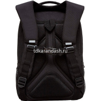 Рюкзак 39х26х19см, 740гр, 2 отделения, 3 кармана, с брелком, черный RB-556-6/1 от магазина "Карандаш"