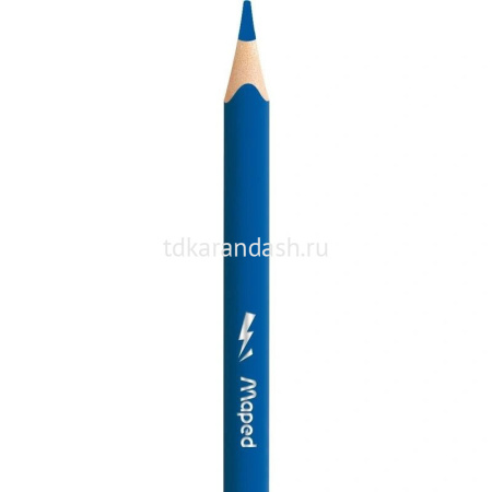Карандаши 12 цветов "Color peps mini strong" трехгранные укороченные пластик, ударопрочные, картон от магазина "Карандаш"