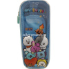 Пенал "BT21. My Buddy" 22,5х10х5см прямоугольный, 1 отделение, пластик, голубой DB23231