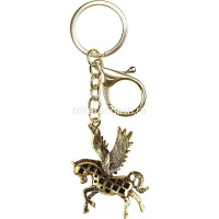 Брелок "Волшебный пегас" 4,5х6,5 см со стразами, металл Т-2642 от магазина "Карандаш"