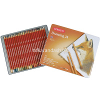 Карандаши 24 цвета "Drawing" круглые дерево, металл 0700672 от магазина "Карандаш"