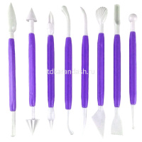 Набор инструментов для моделирования 8шт. пластик, 4 цвета Y7957-18 от магазина "Карандаш"