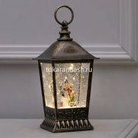 Сувенир "Фонарь. Снеговик" 24х12см (USB, свет, музыка) SK4925 от магазина "Карандаш"