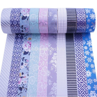 Клейкая лента бумажная 15мм х 3м с узорами, ассорти Y9263-19 от магазина "Карандаш"