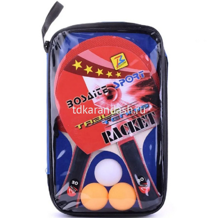 Ракетки для тенниса + 3 шарика, в сумке 00-1988 от магазина "Карандаш"