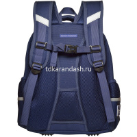 Рюкзак "Ежики. Романтика" 30х38х20см, 1000гр, 2 отделение, 2 кармана, синий 12-001-126/02 от магазина "Карандаш"