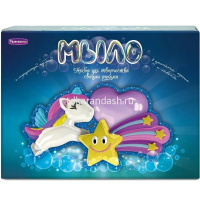 Набор для творчества "Мыло своими руками. Единорог, звезда, сердце" 20х16см С0254 от магазина "Карандаш"