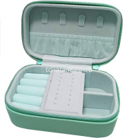 Шкатулка 13х8х6см кожзам мятная Y10602-24 от магазина "Карандаш"