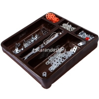 Конструктор металлический "Для уроков труда 5в1" 105 деталей 02221 от магазина "Карандаш"