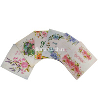 Открытка "Ассорти" мини формат 70х80мм 20 видов Y9060-19 от магазина "Карандаш"