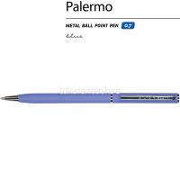 Ручка шариковая "Palermo" 0,7мм синяя, автомат, корпус фиолетовый, металл 20-0250/11 от магазина "Карандаш"