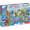 Игра-ходилка настольная "Вокруг света" А2 50х70см с кубиком и фишками Ин2_22314/072656 от магазина "Карандаш"