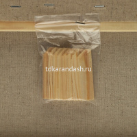 Холст на подрамнике 30х40см 280г/м2, 45% хлопок 55% лён, мелкое зерно 2473103-30х40 от магазина "Карандаш"