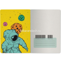 Тетрадь А5 40л клетка "Космос" прошитый блок матовая ламинация 7-40-098 от магазина "Карандаш"