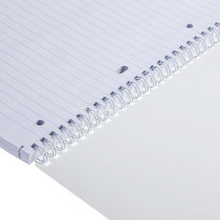 Тетрадь А4 96л линия "Лабиринт" на спирали, перфорация, глянцевая ламинация 4 дизайна 083339 от магазина "Карандаш"