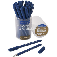 Ручка шариковая "SlimWrite Navy" 0,5мм синяя, 4 цвета корпуса 20-0470 от магазина "Карандаш"