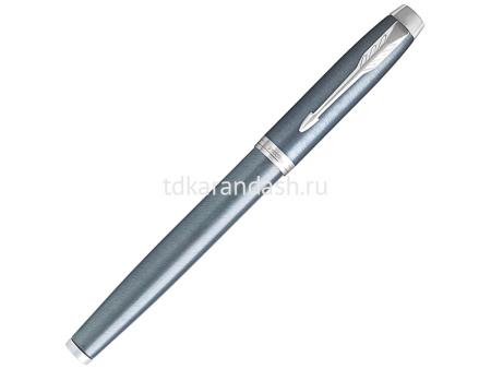 Ручка РЧ "Parker IM Core Light Blue Grey CT" F черная 1931662 от магазина "Карандаш"