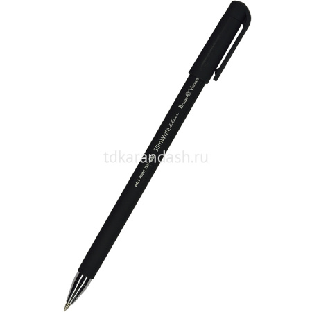 Ручка шариковая "SlimWrite" 0,5мм, синяя, black 20-0009