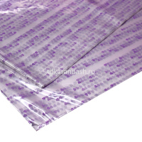 Бумага упаковочная 70см х 1м с узорами, прозрачная, 6 видов Y8952-19 от магазина "Карандаш"