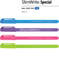 Ручка шариковая "SlimWrite. Special" 0,5мм синяя 20-0007 от магазина "Карандаш"