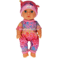 Кукла-пупс "Оленька" 20см озвученная с бутылкой и горшком (песни, стихи, пьёт) Y20AN-DP-21-RU от магазина "Карандаш"