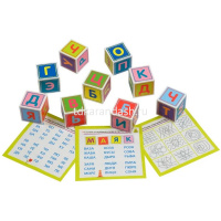 Умные кубики 9шт. "Абвгдешка" 978-5-8112-8059-9 от магазина "Карандаш"