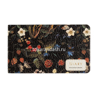 Еженедельник недатированный А6 "Flora. Лесные ягоды" 160стр., золотой срез, искусственная кожа от магазина "Карандаш"
