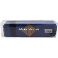 Пенал "Black ant" 20х5,5х5см, квадратный, 1 отделение, текстиль, синий BD5200 от магазина "Карандаш"