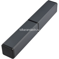 Футляр-туба для ручки прямоугольный, металл, серый 2-665/02 от магазина "Карандаш"