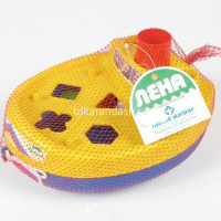 Каталка-сортер "Кораблик" 23х18х14см пластик 65630/PC от магазина "Карандаш"