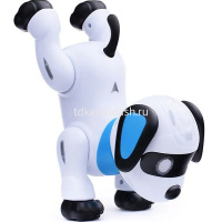 Собака р/у "Руди" 18х11х18см с аккумулятором, пластик (свет, звук, движение, танцы) K21 от магазина "Карандаш"